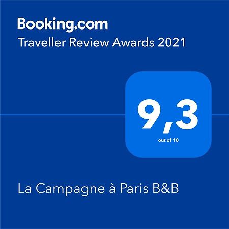 La Campagne à Paris B&B Extérieur photo